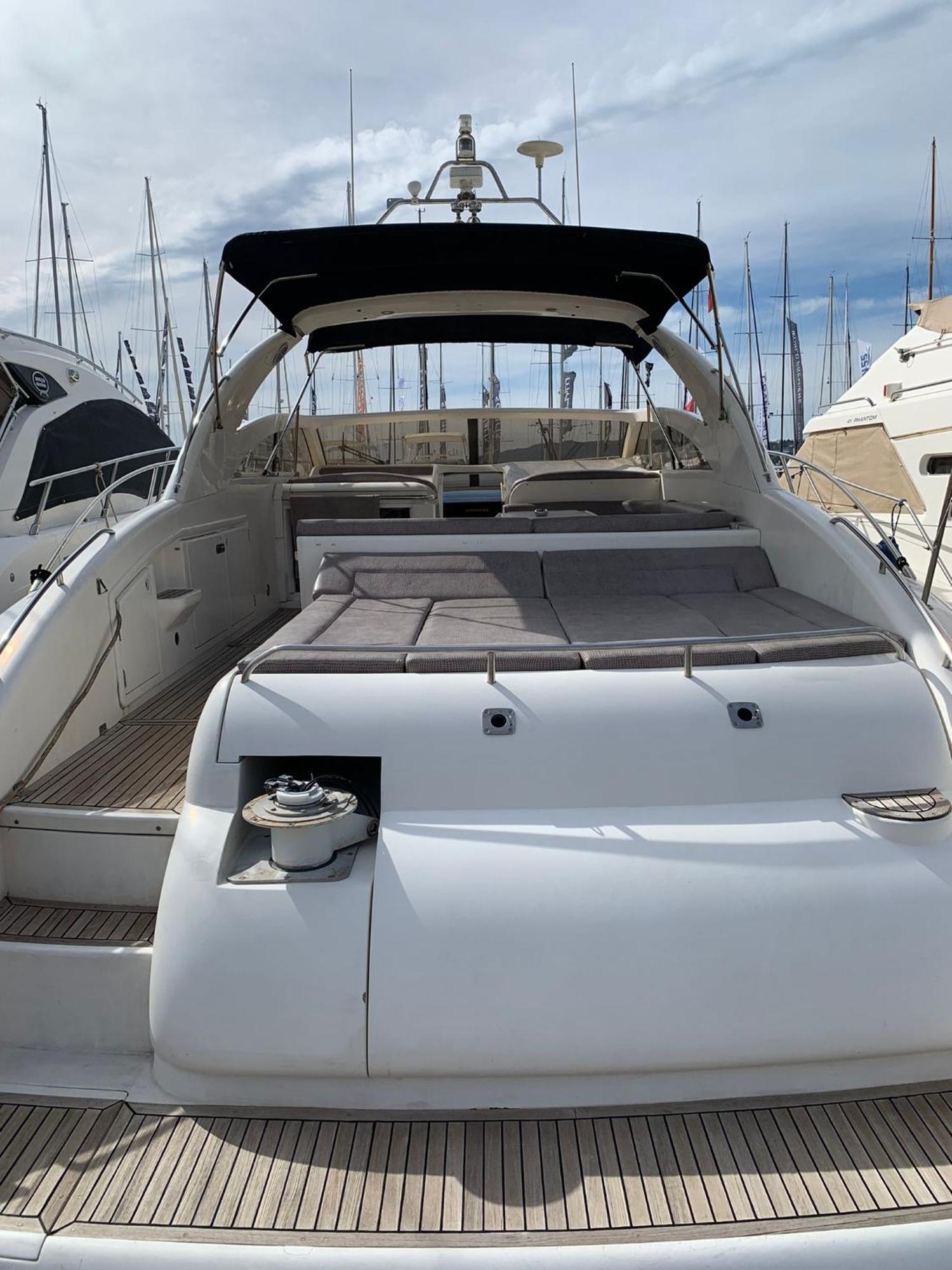 Yacht 17m Princess V52 Port Canto 3 Ac Cannes